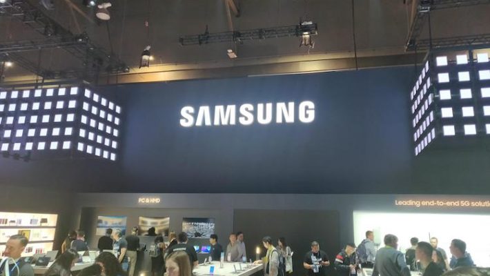 Samsung booth CES 2019