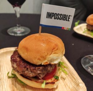 Impossible Burger 2.0 well done