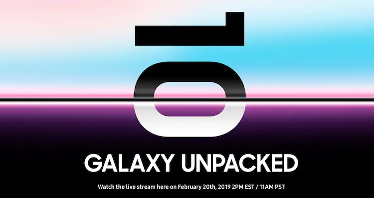 Samsung Galaxy S10 launch