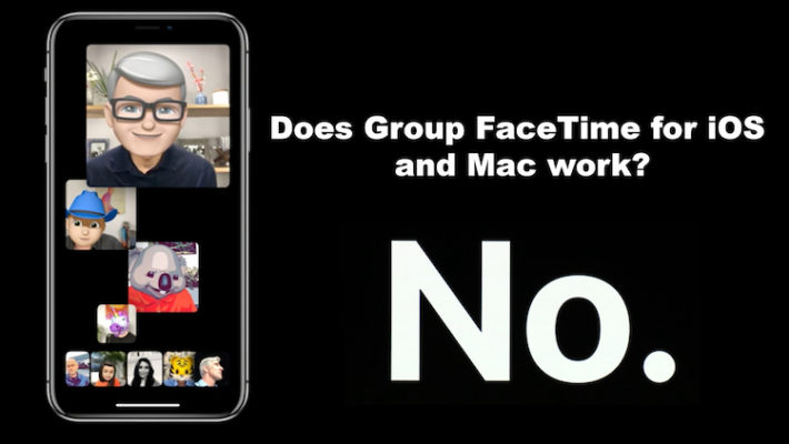 Group FaceTime bug