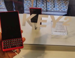 BlackBerry Key 2 in red