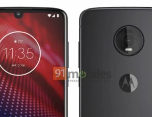 Motorola Moto Z4 leak by 91Mobiles