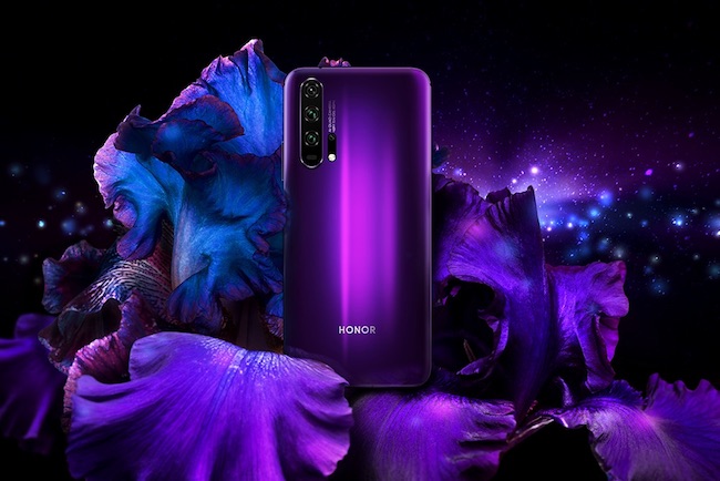 Обои honor 20 pro с девушкой под камеру как в рекламе