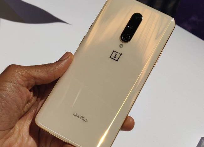OnePlus 7 Pro in Almond color option