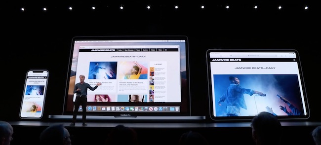 Desktop browsing for iPadOS