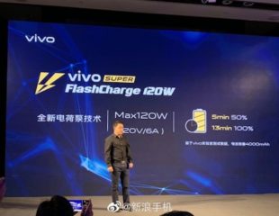 Vivo Super FlashCharge 120W