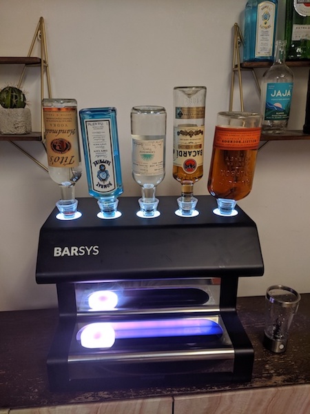 barsys robot bartender