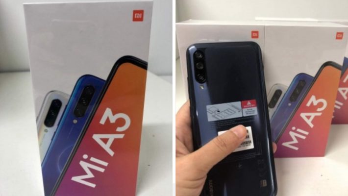 Xiaomi Mi A3 live leak from GSMArena