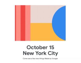 Google Pixel 4 launch invite