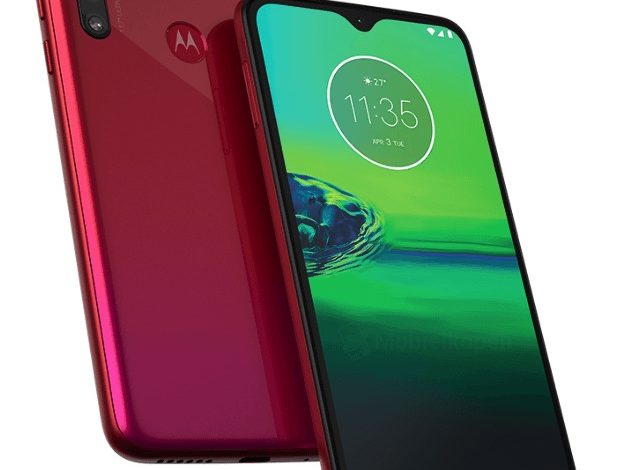 Motorola Moto G8 Plus render shared by Mobielkopen