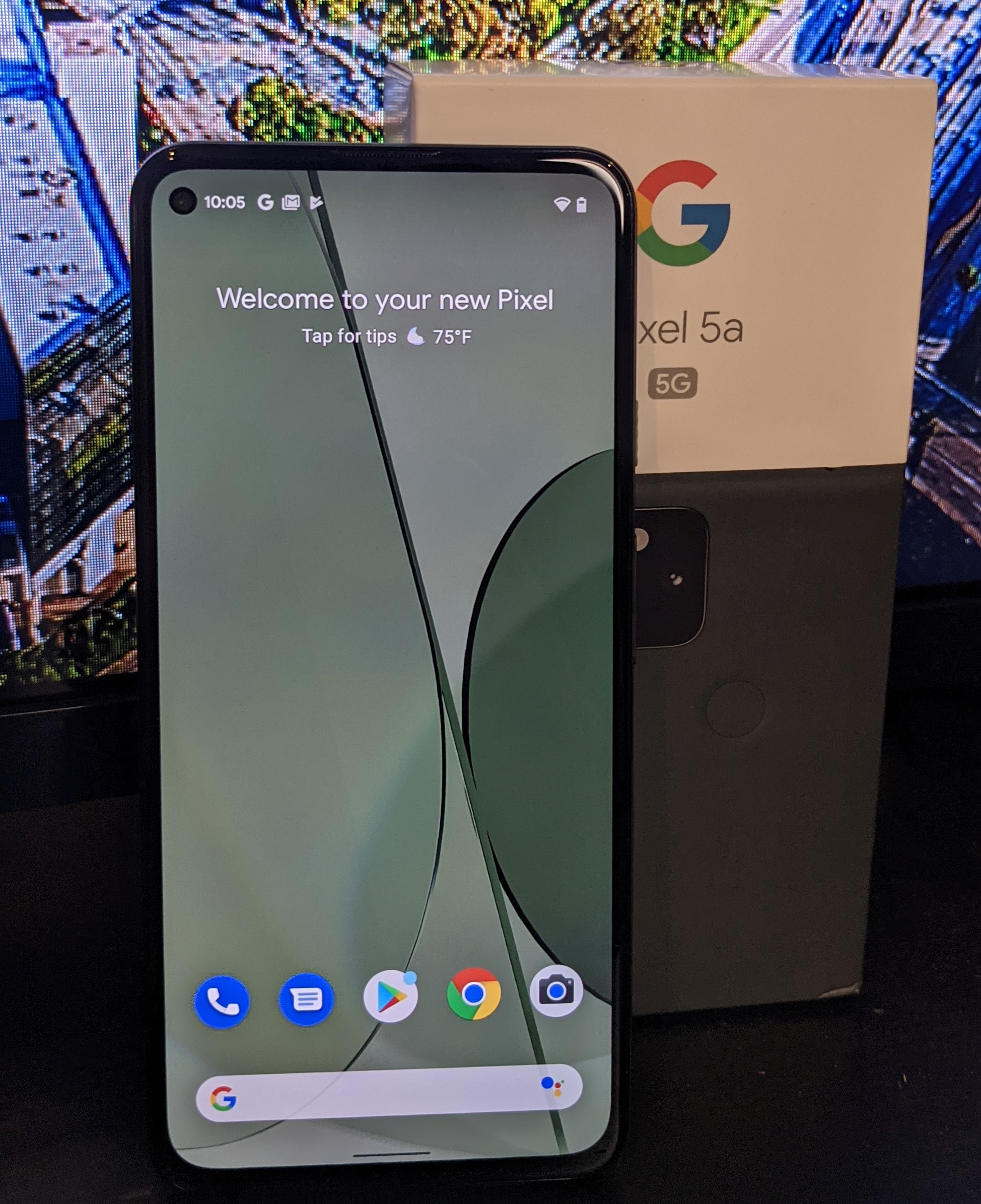 Обзор pixel 5a 5g