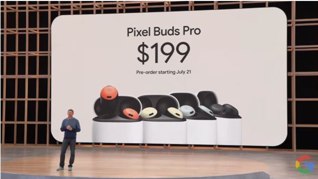 The Pixel Buds Pro will launch along side the Pixel 6a.
