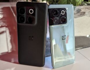 OnePlus10T in green and black color options.