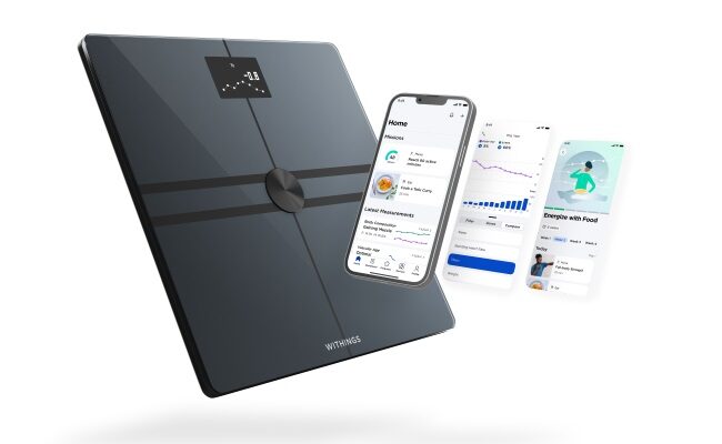 Withings Body Comp scale incudes new metrics such as visceral fat measurement.